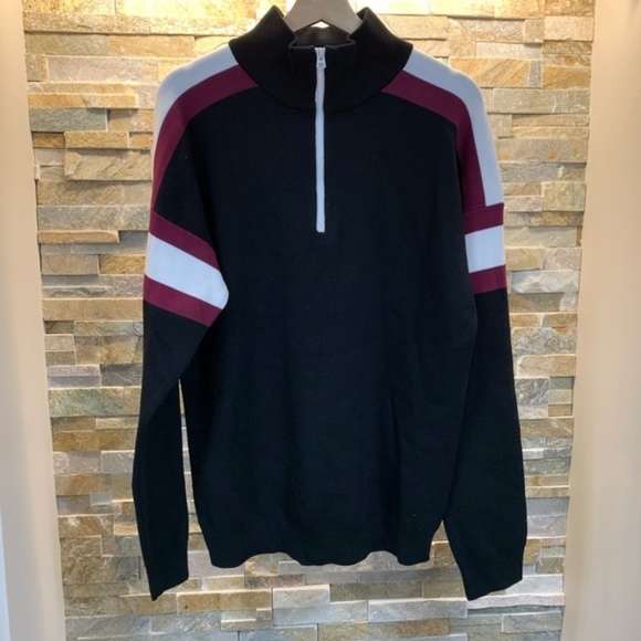 French Connection Larka Reg.Fit Quarter Zip Pullover - Picture 3 of 6